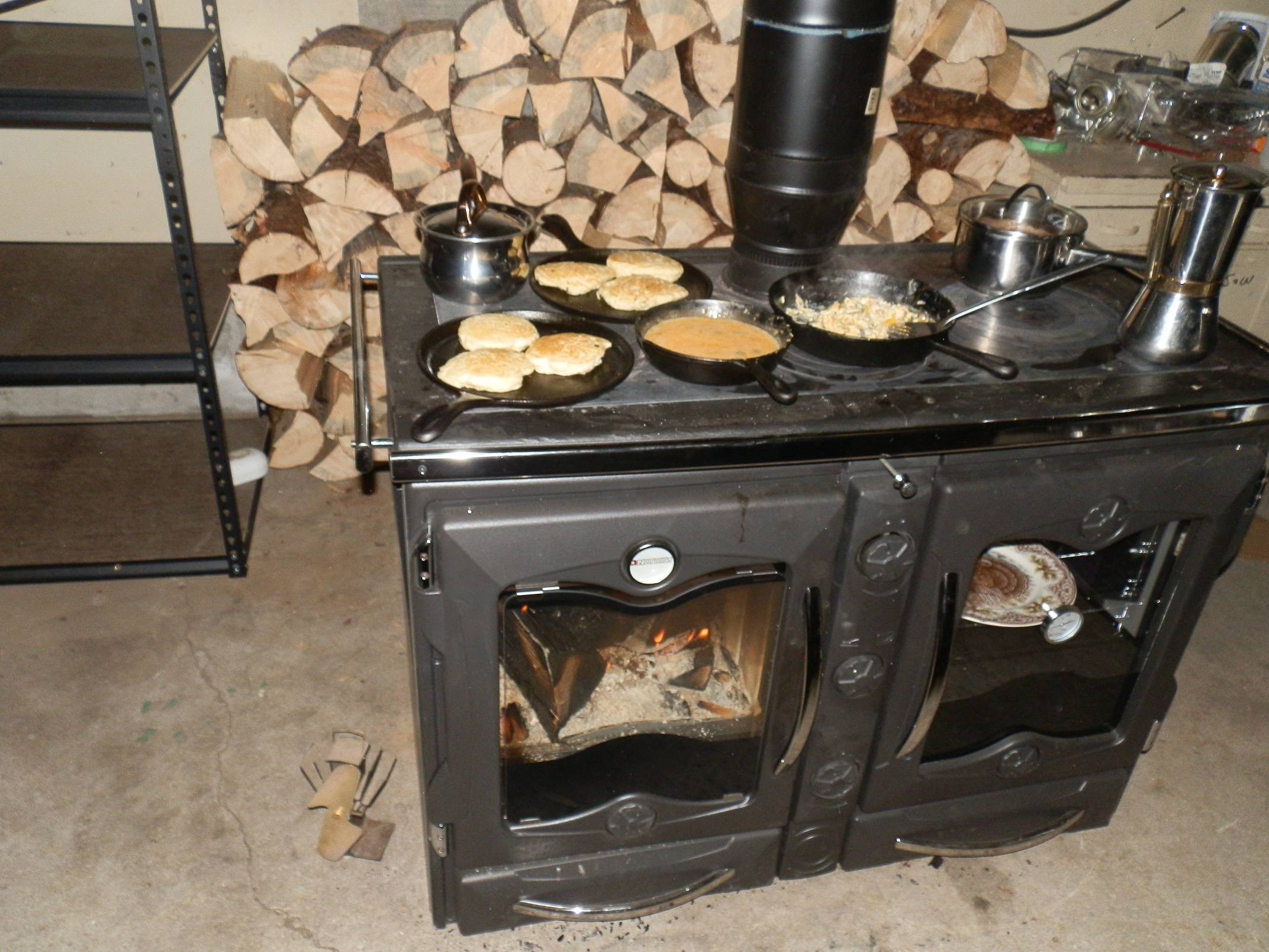 Quick Meal Enamel & Cast Iron Stove, Vintage Wood Burning Stove, Wood Cook  Stove, Cast Iron Stove, Wood Burning Stove, Rustic Decor 